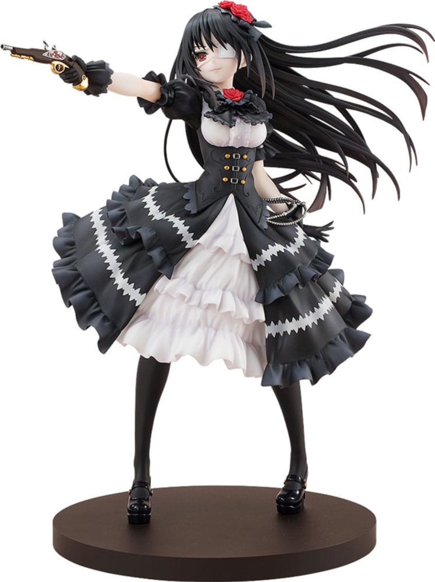 Kadokawa Date A Live Statue 1/7 Kurumi Tokisaki: Fantasia 30th Anniversary Ver. Renewal Package Edition 25 cm Beeld