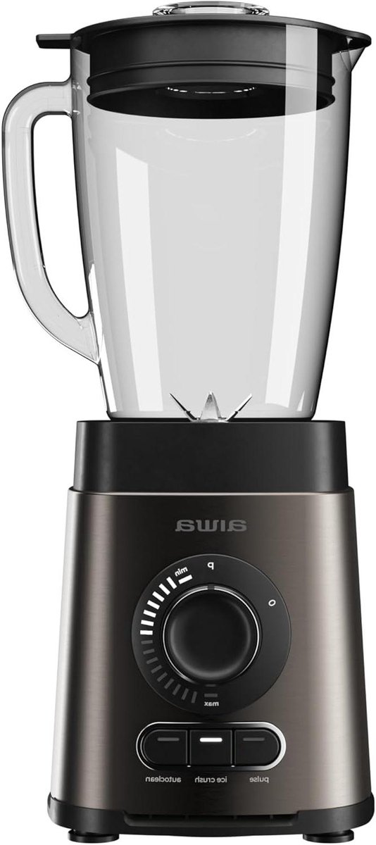 Keuken Blender - Krachtige Mixer - Smoothies Maken - Zes Satoku Messen - 1.8 Liter - Roestvrij Staal