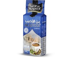 Aladeeb Premium - Turkse Koffie - Dark / Extra Kardemom - Donker Geroosterd - 200 gr