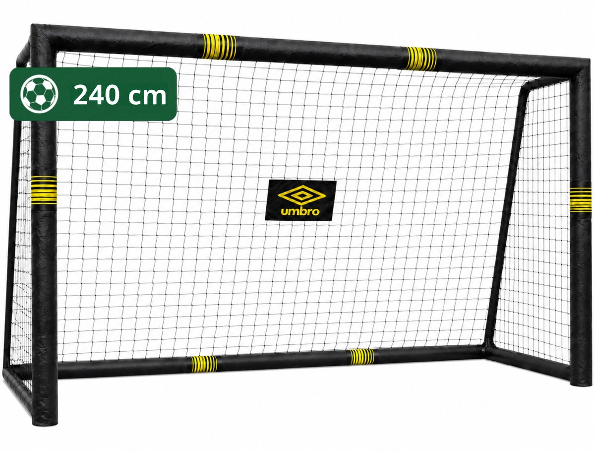 Umbro Voetbaldoel Metaal 240 X 160 X 85 Cm
