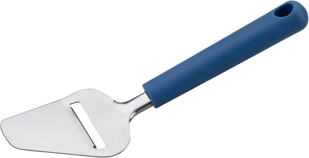 Kaasschaaf - Kaasplakker - Kaas Snijden - Ergonomisch Handvat - 22 cm - Donkerblauw