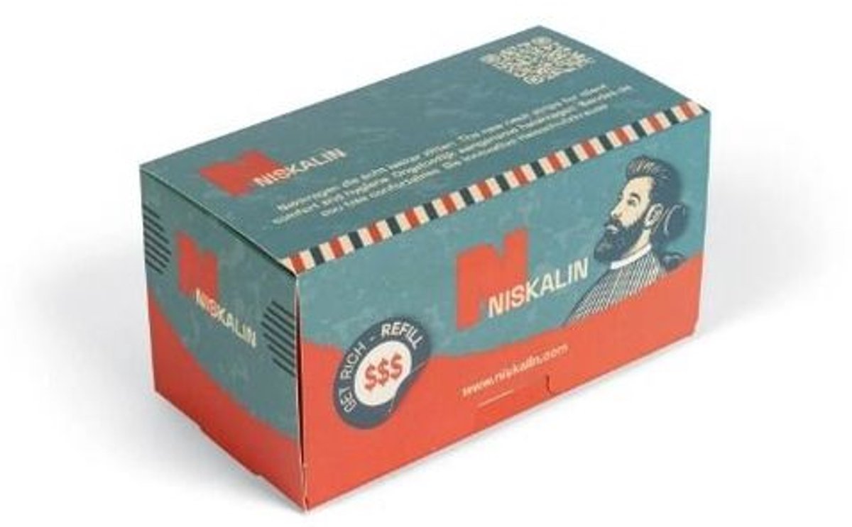 Niskalin Dispenserbox Barber Edition 50st