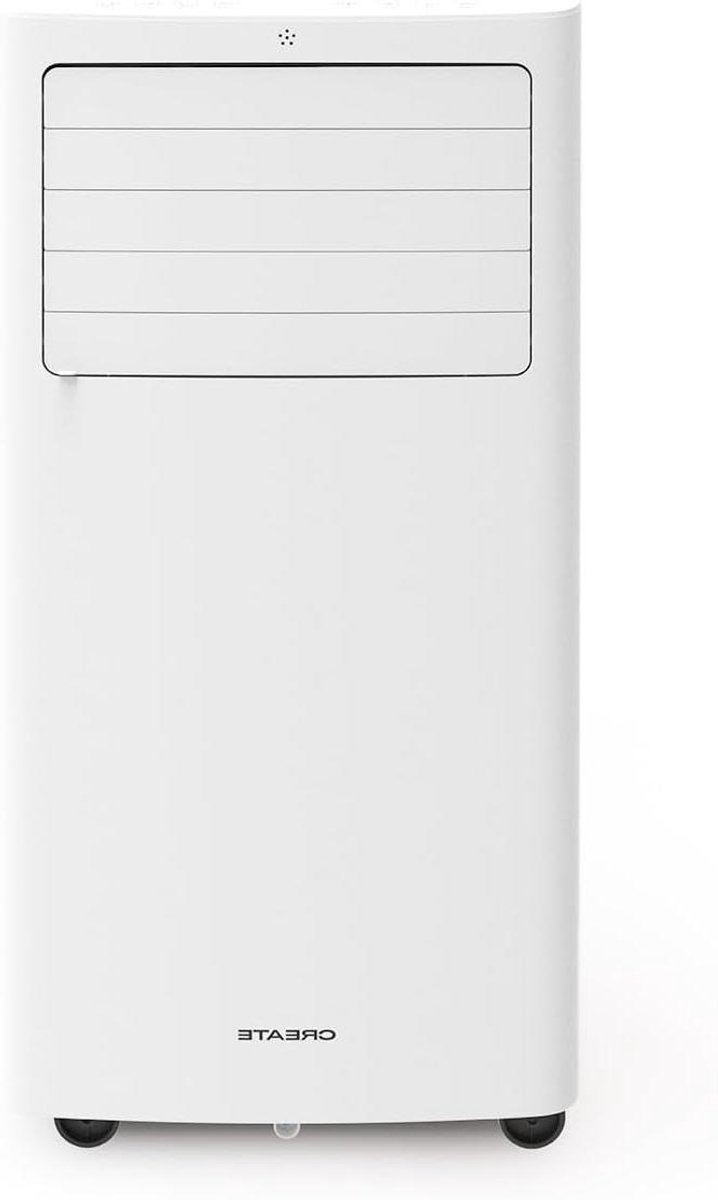 CREATE Silkar Dual Connect 12000 / Mobile 4-in-1 WiFi Air Conditioner, 12000 BTU with Heat Pump, with Suction Kit for Sliding Windows and Folding Windows, up to 26 m², 56 L, 1350 W