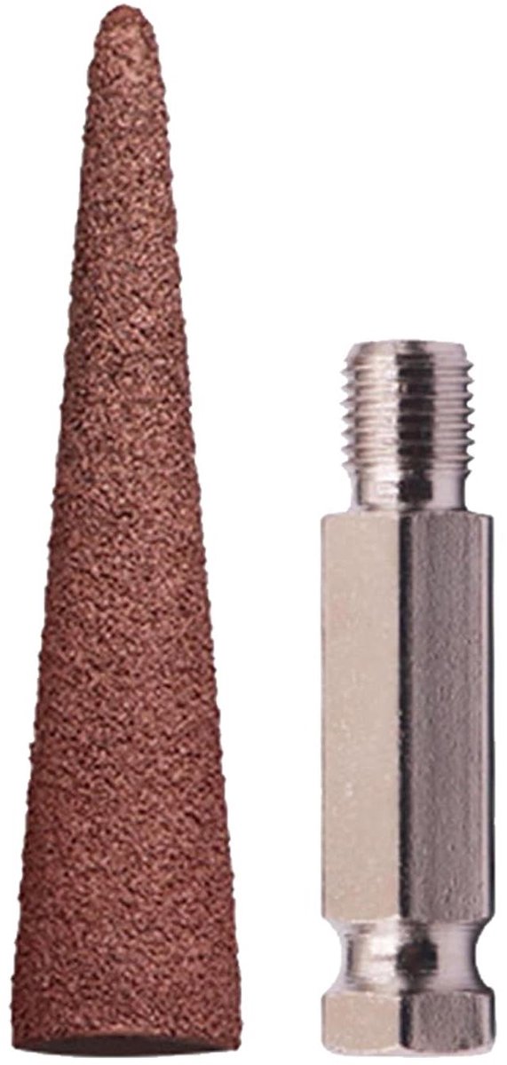 Polijstschijf Boormachine - Bandenbuffer Hulpmiddel - Metaal Bewerken - Wolfraamstaal Komvorm - 8 cm Diameter - Grijs