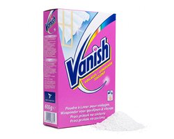 VANISH Waspoeder Voor Witte Gordijnen & Vitrage - Behandelt Vanaf 30°C - 10 Wasbeurten