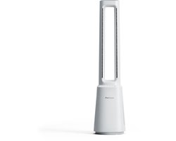 Pro Breeze OmniAir 104 cm premium bladloze torenventilator en luchtreiniger - Wit