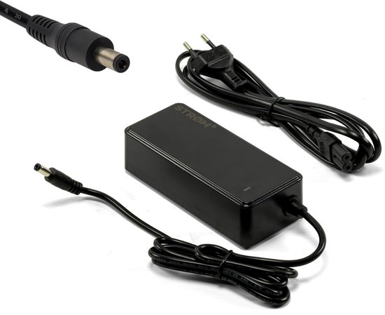 Universele DC 2.1x5.5x12mm Li-ion elektrische fiets oplader (o.a. Stella, Phylion, Batavus, Sparta, Babboe) - 36V 2A van Merkloos — afbeelding 4
