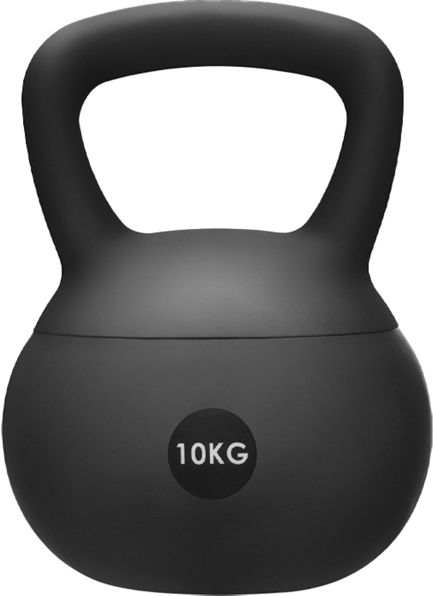 Attrezzo Kettlebell Set Grijs/Zwart 2-Pack – Inclusief Gratis Workout App – Fitness Gewichten voor Krachttraining en Thuisfitness – foto 3