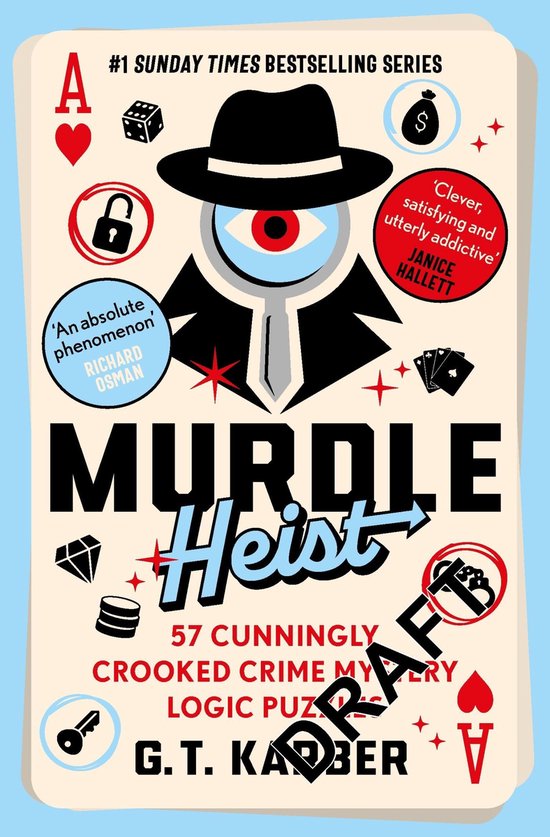 Murdle Puzzle Series- Murdle Heist - cover