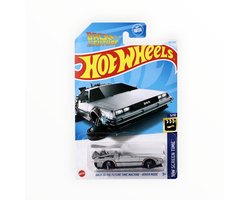 HOT WHEELS BACK TO THE FURURE TIME MACHINE -HOVER MODE MATT GREY 60/250 HW SCREEN TIME 4/10 LONG CARD 1:64 2024