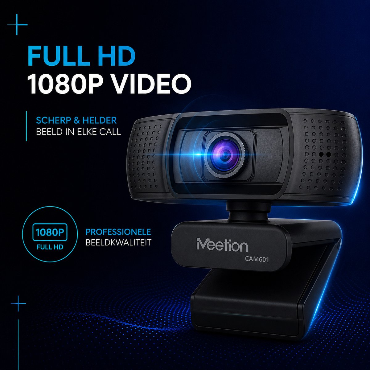 Meetion CAM601 - Webcam - Full HD 1080P thumbnail 4