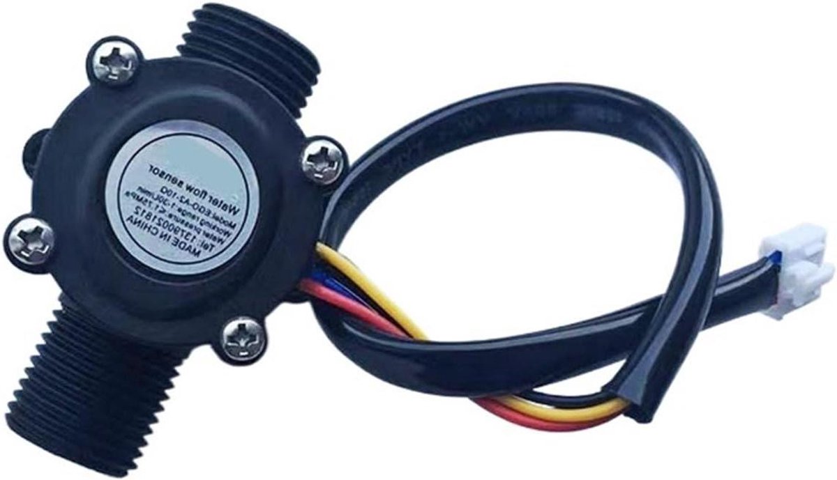 Waterstroomsensor - Doorstroomschakelaar - Waterdetectie - Compact ontwerp - N.v.t. - Roze