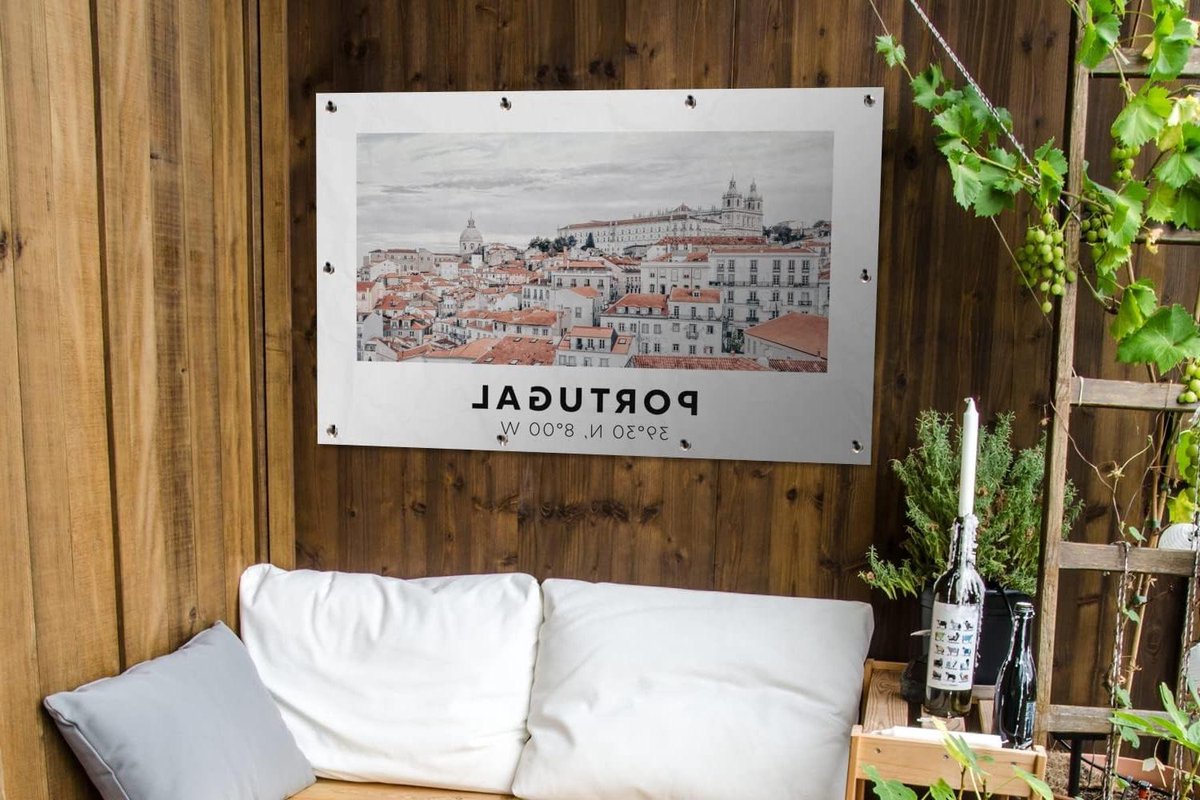 Tuinposter - Tuindoek - Buiten Decoratie - UV bestendig - 120x80 cm - Veelkleurig