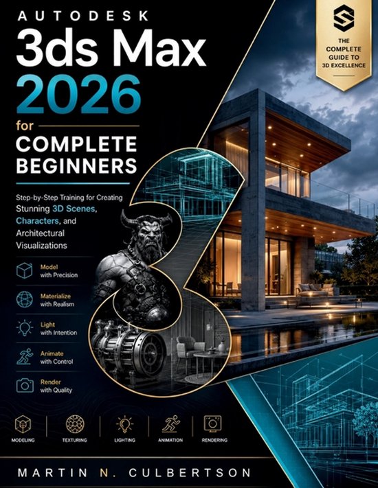 Futuretech Professional- Autodesk 3ds Max 2026 for Complete  ... - cover