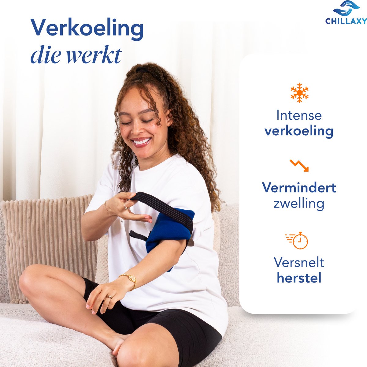 Chillaxy Coldpack – Icepack – 10 delige set met Zachte Hoes & Elastische Band – Coolpack, IJspack, Gelpack – Koud Compress Herbruikbaar — cadeau in Cadeau-ideeën - foto 3