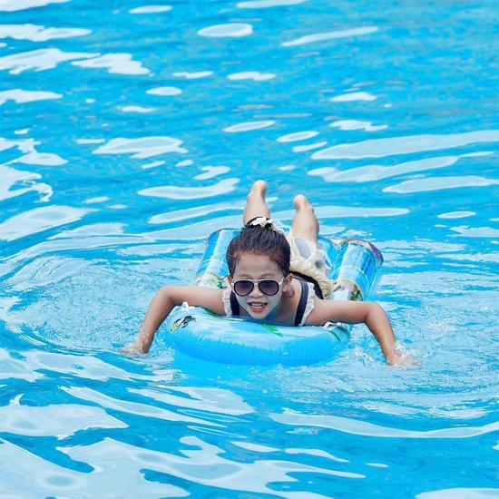 Opblaasbare surfplank voor kinderen, opblaasbaar bodyboard, zwemplank, kinderzwemboard, opvouwbaar, zwemboard, voor strandsurfen en zwembad — afbeelding 4
