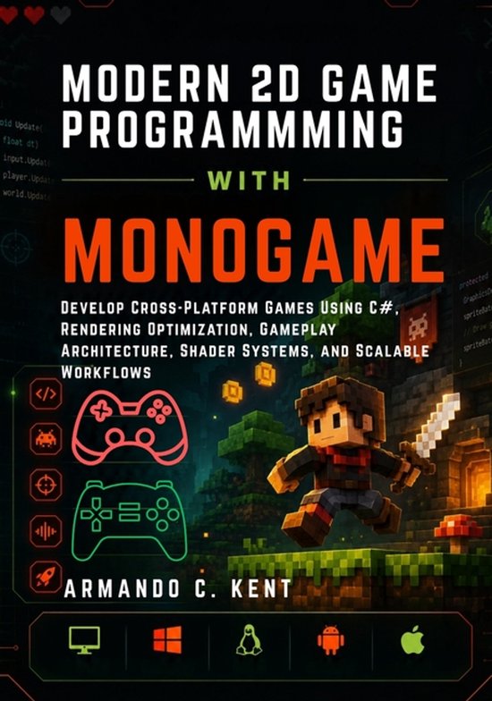 Modern 2D Game Programming with Monogame - cover