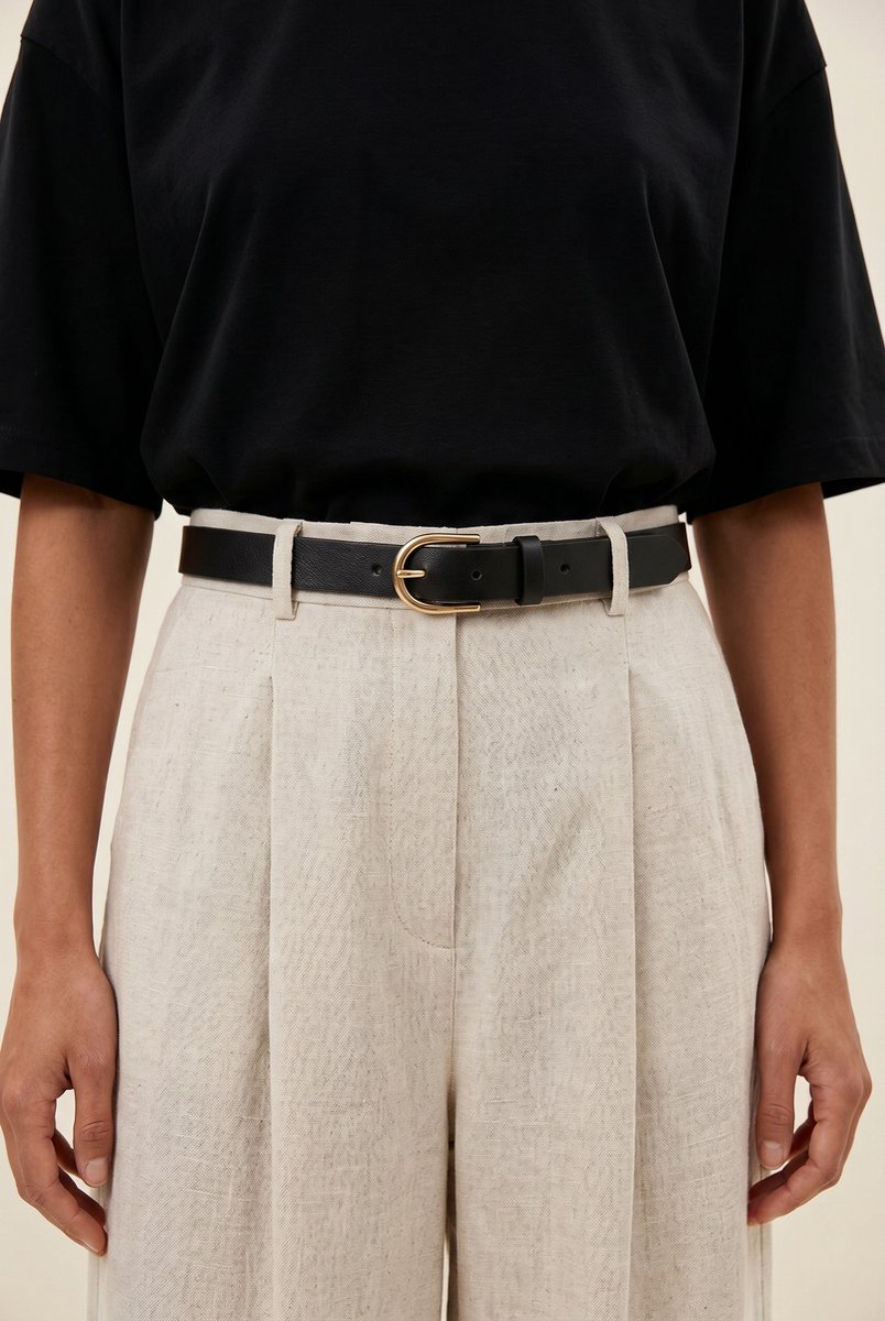 Markberg Tayla MBG belt black gold 95