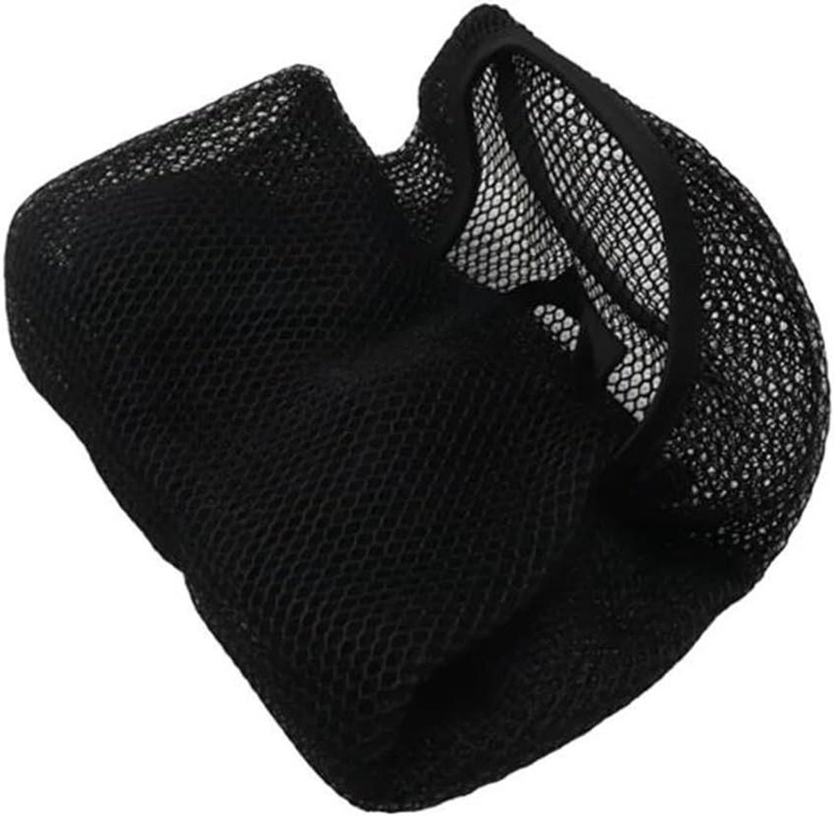 Motorfiets Zadelhoes - Ademend Kussen - Comfortabel Rijden - 3D Mesh Structuur - 20 x 10 x 10 cm - Zwart