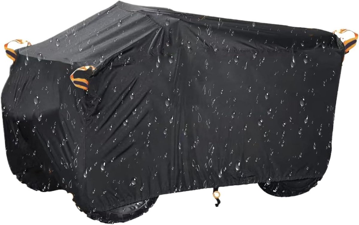 Afdekzeil Oxford-stof - Quad hoes - Buiten bescherming - Waterdicht uv-bestendig - 210 cm - Meerkleurig