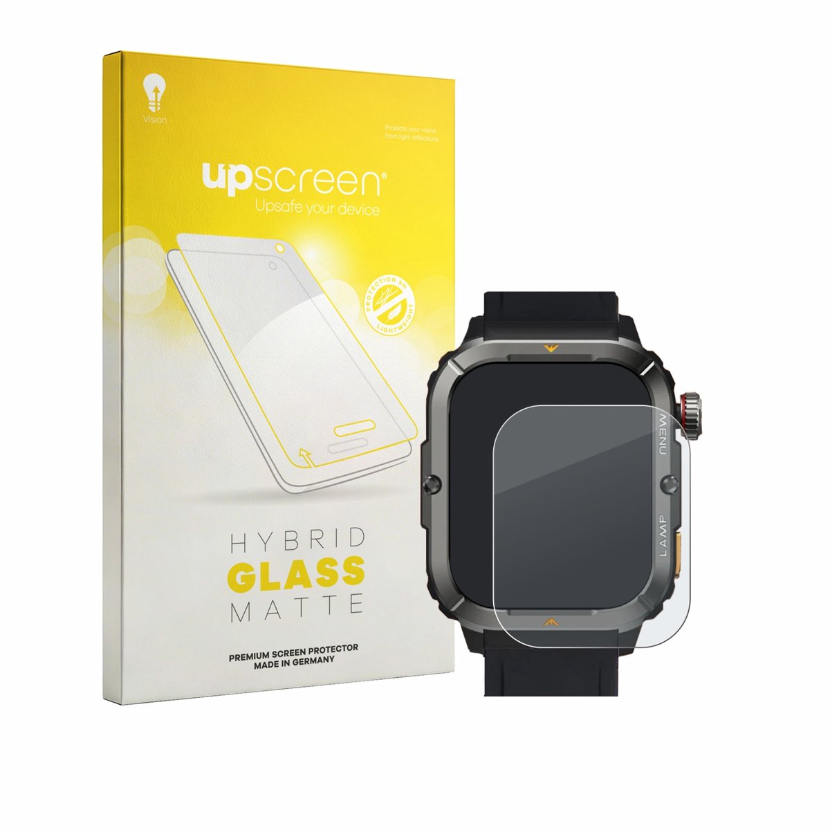 upscreen - Screenprotector voor AGM Legion 3 - Folie Beschermfolie Beschermglas matte