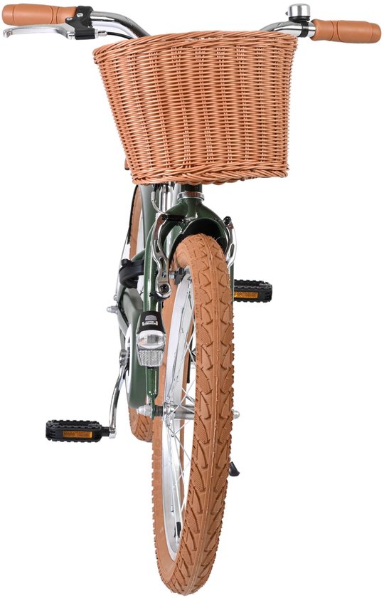 Volare Ashley Kinderfiets - Meisjes - 20 inch - Groen van Volare — afbeelding 3