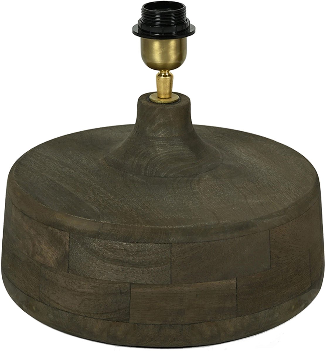 by Mooss - Tafellamp - Old Brown - Hout - 30 cm