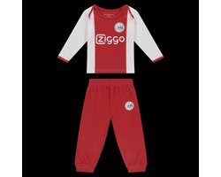 Ajax-baby pyjama wit rood wit Ziggo