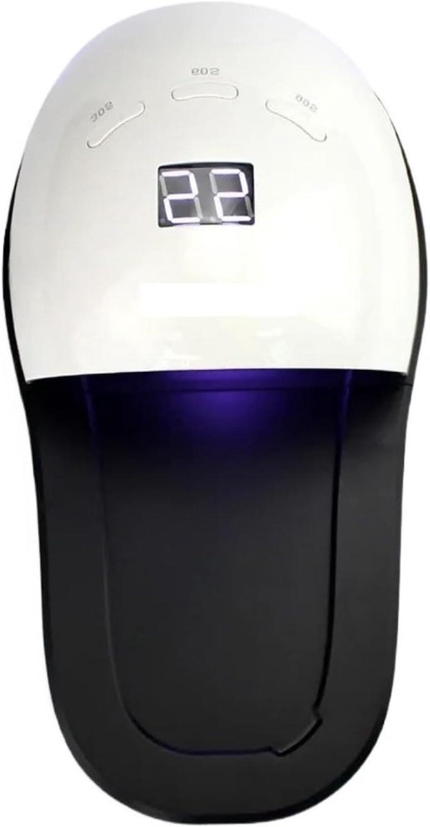 UV LED Nagellamp - Nageldroger Manicurelamp - Gelnagellak Uitharden - Dubbele Lichtbron - 48W - Wit