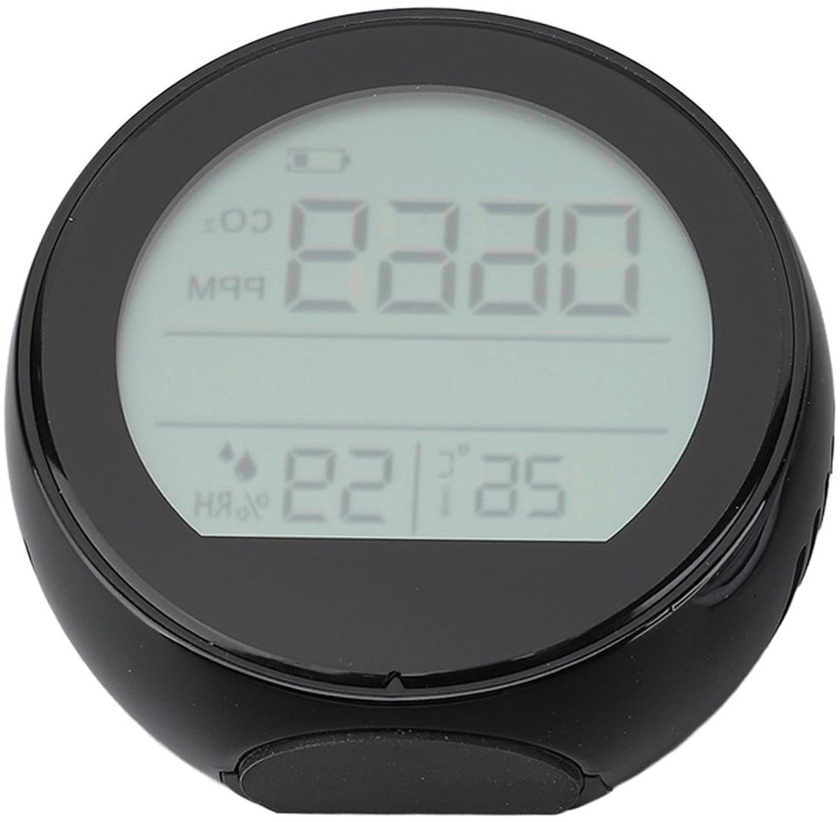 Slimme CO2-detector - Luchtkwaliteitmeter CO2 - Binnenlucht Kwaliteit - NDIR-sensor technologie - 400-5000 Ppm - Wit