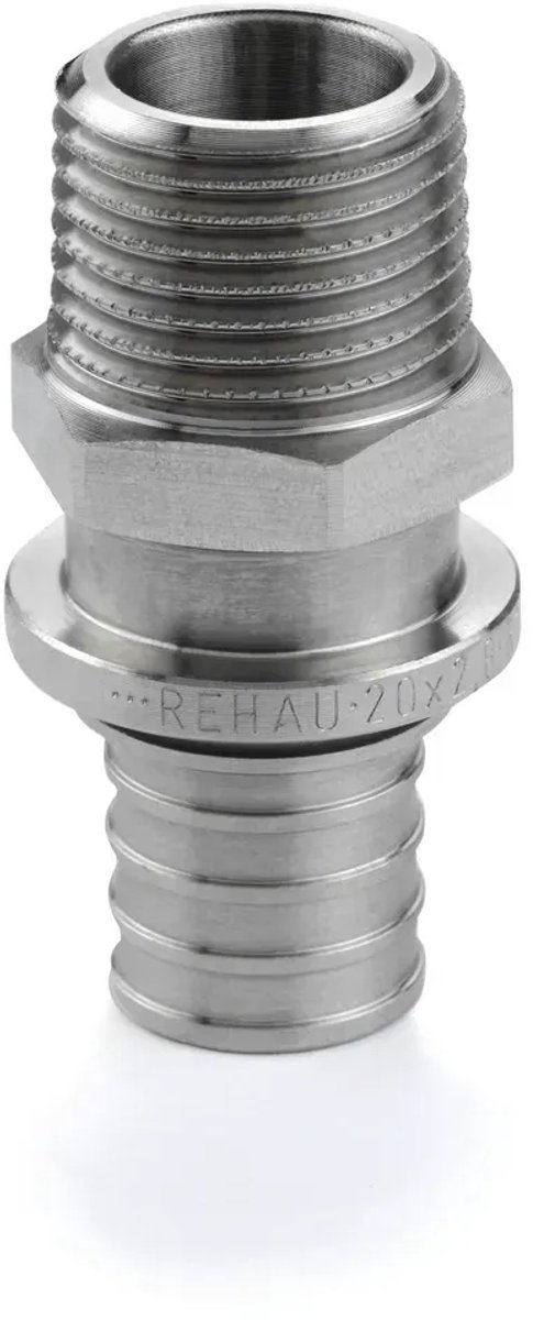 REHAU Overgang 10,1 x 1,1 - R 1/2, 12005661001