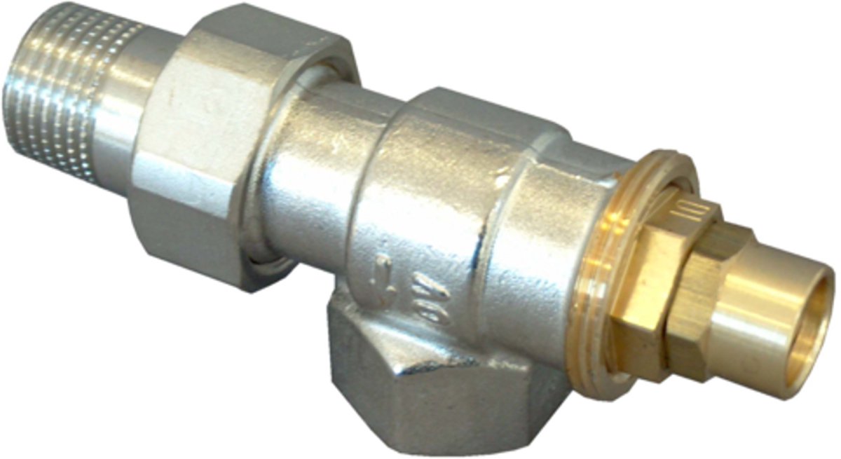 OVENTROP Retourtemperatuurbegrenzerventiel Retour-Axiaal DN 10, Rp 3/8 x R 3/8, PN 10, 1024363