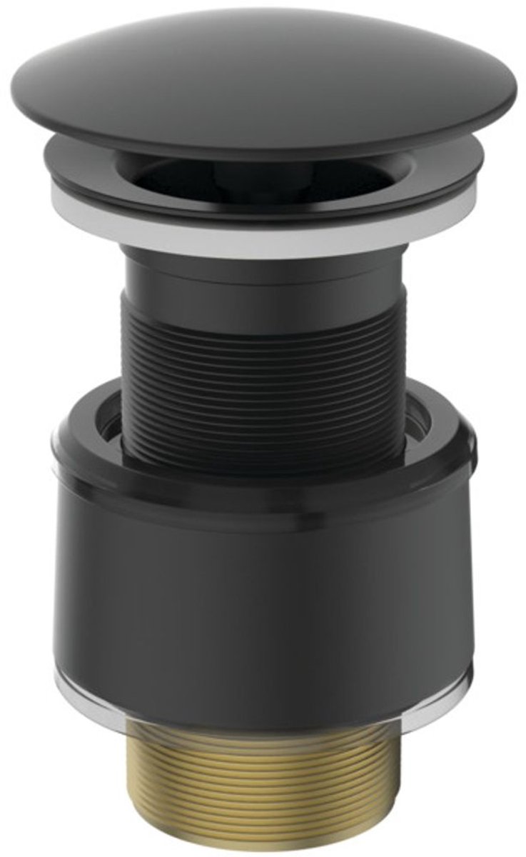 Ideal Standard Toebehoren - Niet-afsuiltbare afvoerplug, zwart J3291XG