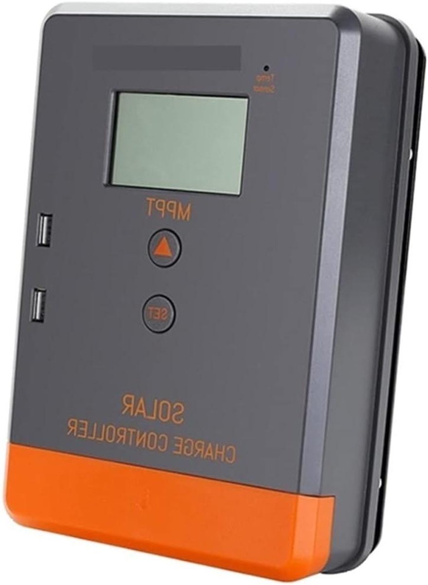 Zonne Laadregelaar - MPPT Controller - Energie Beheer - Geavanceerde MPPT Technologie - 20A 12/24V - Zwart