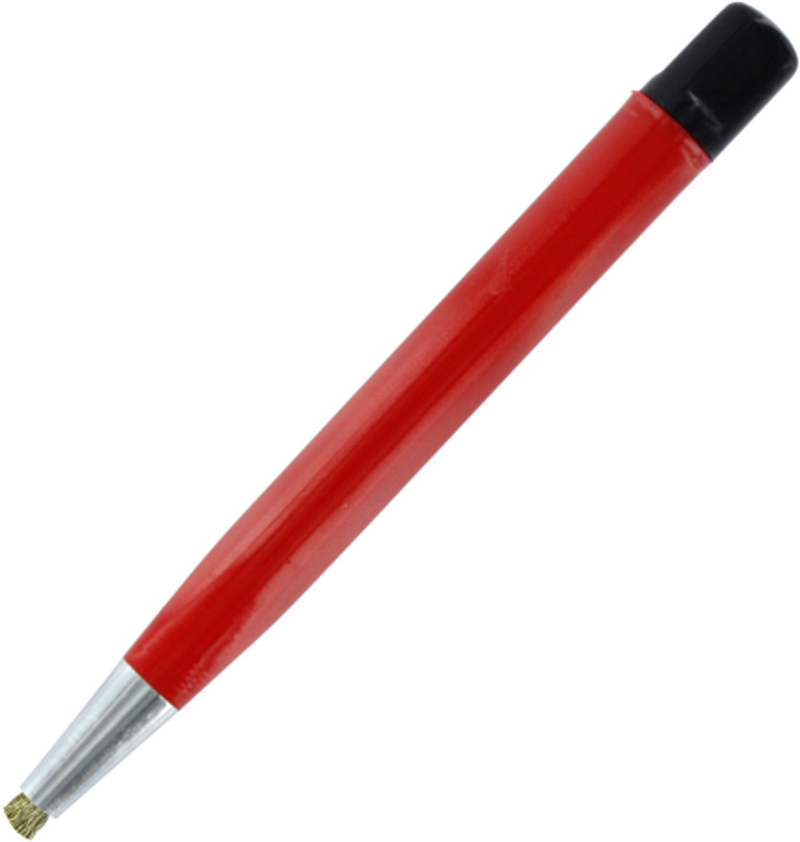 Model Craft Hobbypenseel - PBU1020/1 Messing Borstelpenseel 4mm voor Hobby en Modelbouw - 1 Stuk Penseel