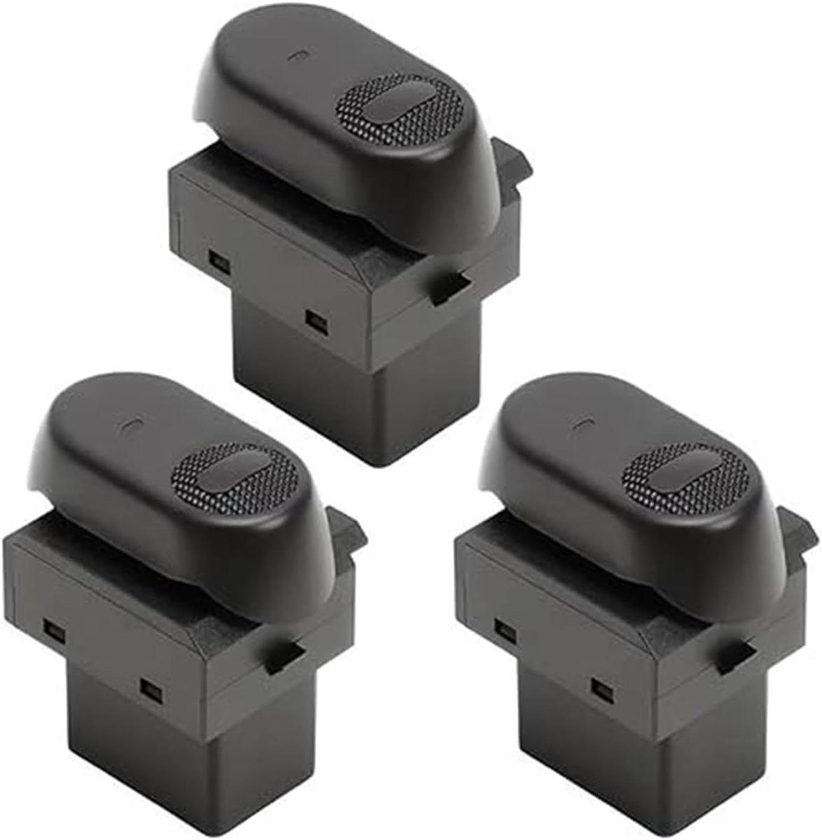 Raamschakelaar - Raamheffer knop - Auto Reparatie - Gevoelige Bediening - 1 x 1 x 1 cm - Zwart