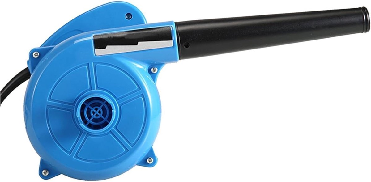 Elektrische Luchtblazer - Stofafscheider Ventilator - Stof Verwijderen - Dubbele Functie - 23 m³/min - Blauw