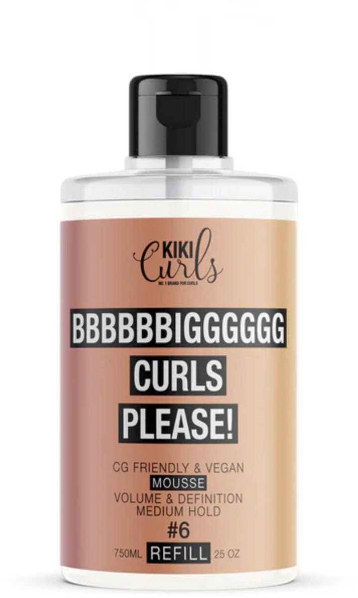 KIKI Curls Mousse (Refill) -750ml