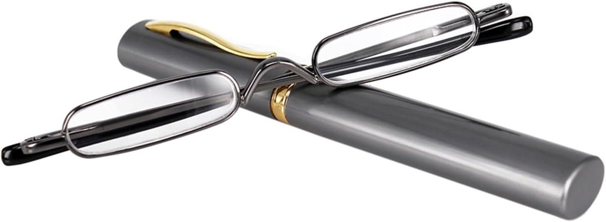 Leesbril - Kijkbril - Goed Zien - Veerscharnieren - 14.3 cm - Goud