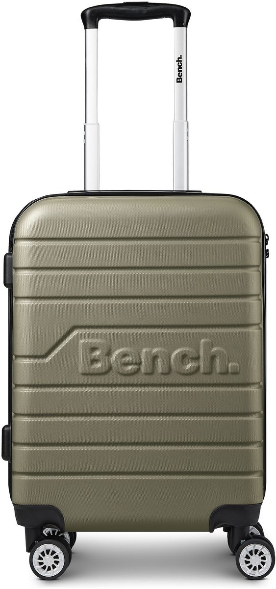 Bench Seattle 4 wielen Cabinewagen S 55 cm - Harde bagage - TSA slot - dark-olive