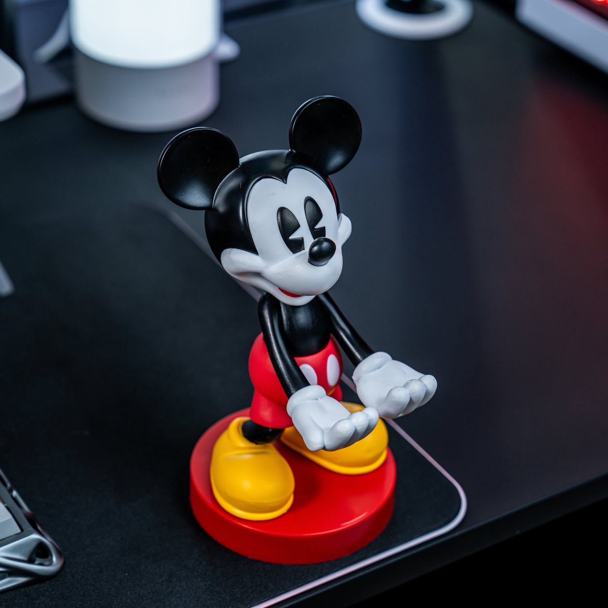 Mickey Mouse - Disney - figurine standaard voor telefoon | controller | oplaadcase (Cable Guys Original) — afbeelding 15