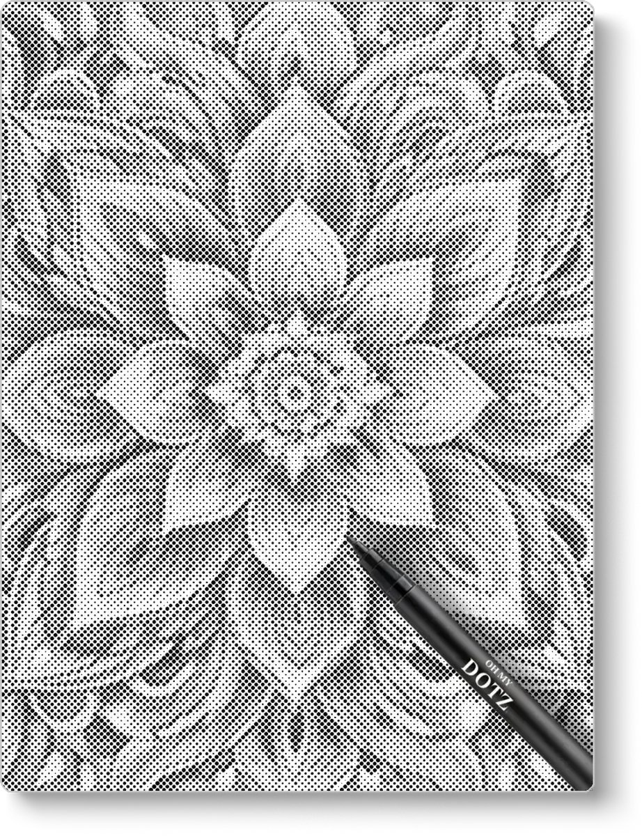 Mandala 3 | Dot painting | 40x50cm | Dot painting | Oh My Dotz | Dots stippen | Diamond painting & Schilderen op nummer alternatief | Happy hobby