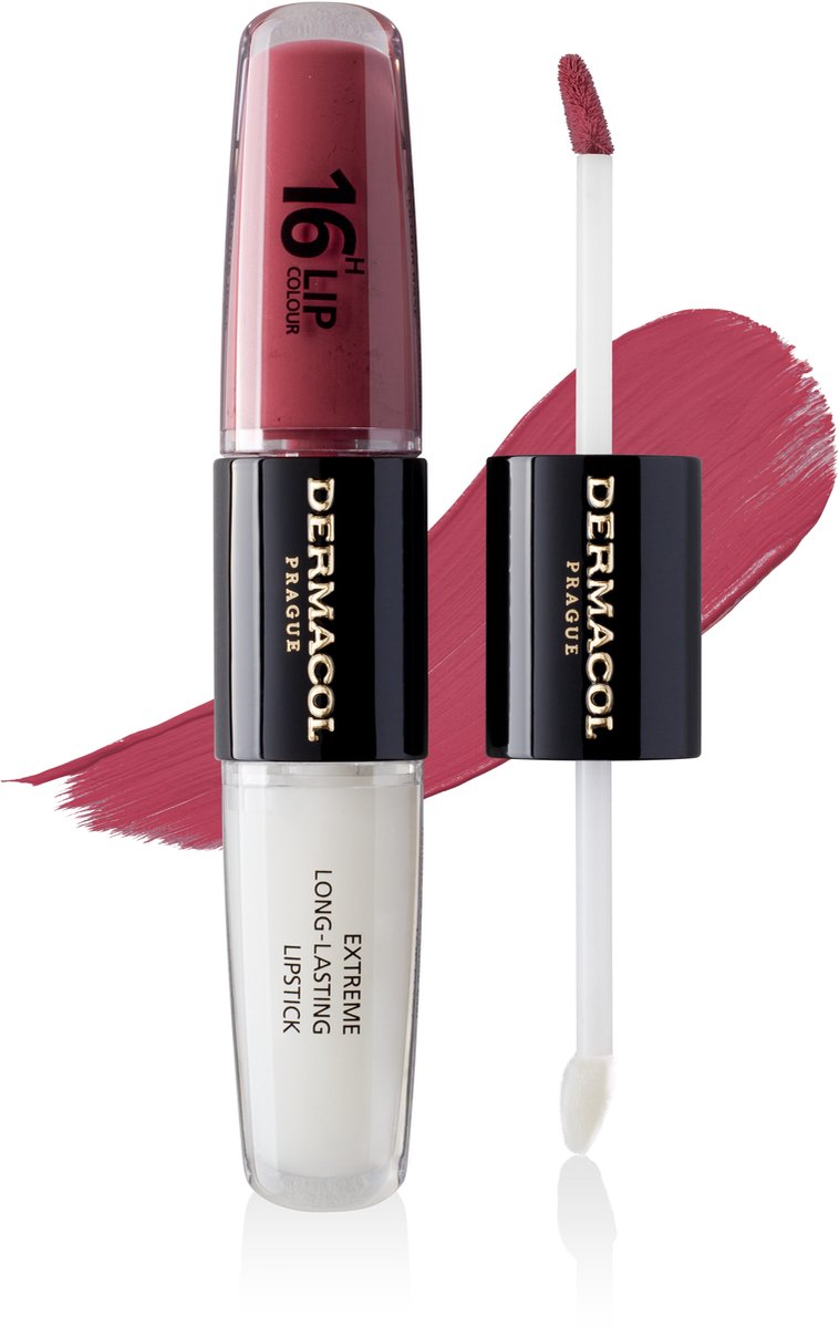 Dermacol 16-Uur - Hoogwaardige Lipgloss - Kusvast - Rood - Hydraterend en Langdurig