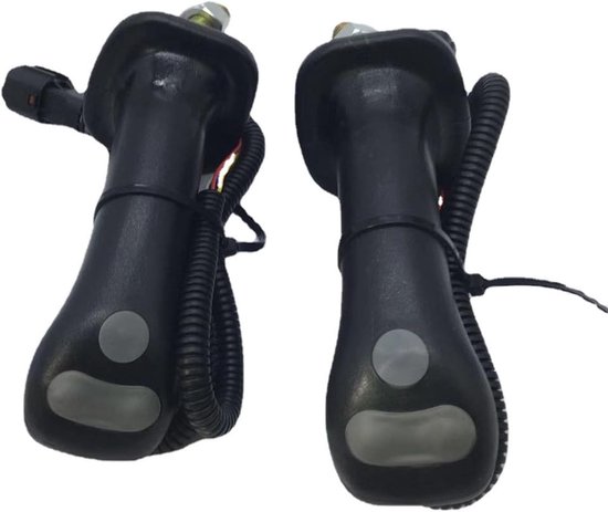 Graafmachine Joystickhandgrepen - Bedieningsknoppen - Nauwkeurige Bediening - Antislip Rubber Grip - 2 Stuks - Zwart — afbeelding 3