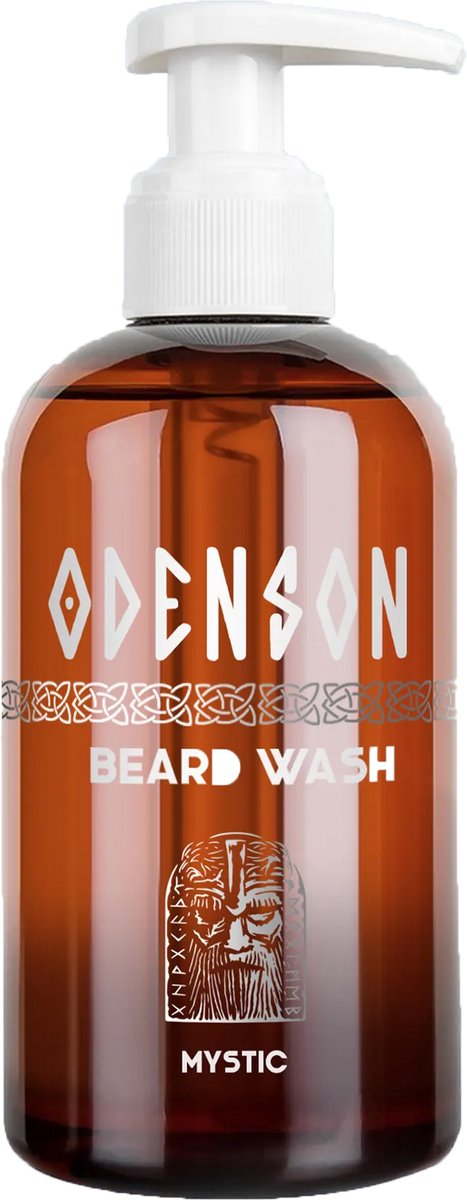 Odenson Baardshampoo Mystic – 250 ml – Reinigende Baardshampoo voor Mannen – Baardverzorging