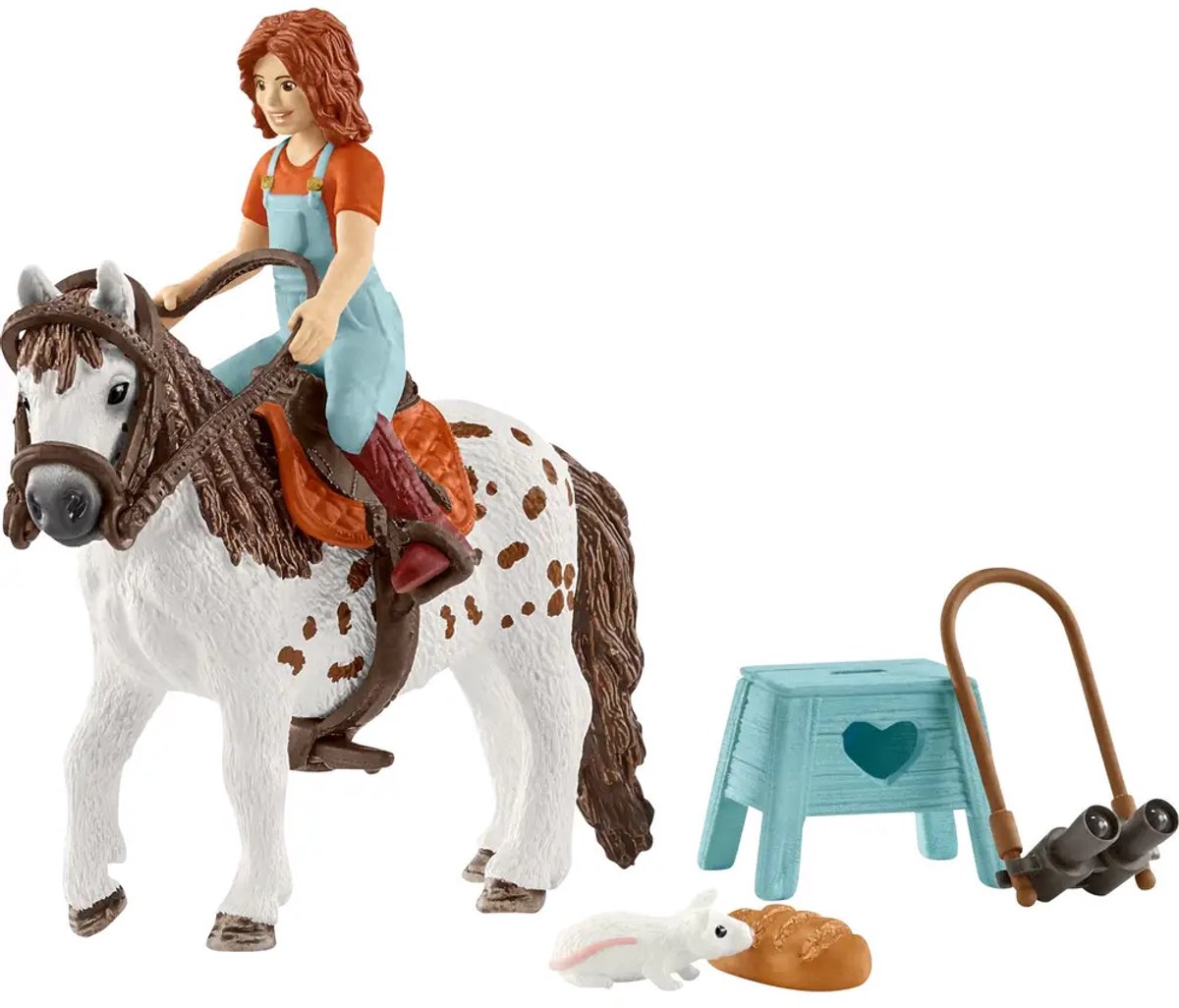 schleich HORSE CLUB - Mia & Spotty - Speelfigurenset - Kinderspeelgoed voor Jongens en Meisjes - 9 Onderdelen — afbeelding 24