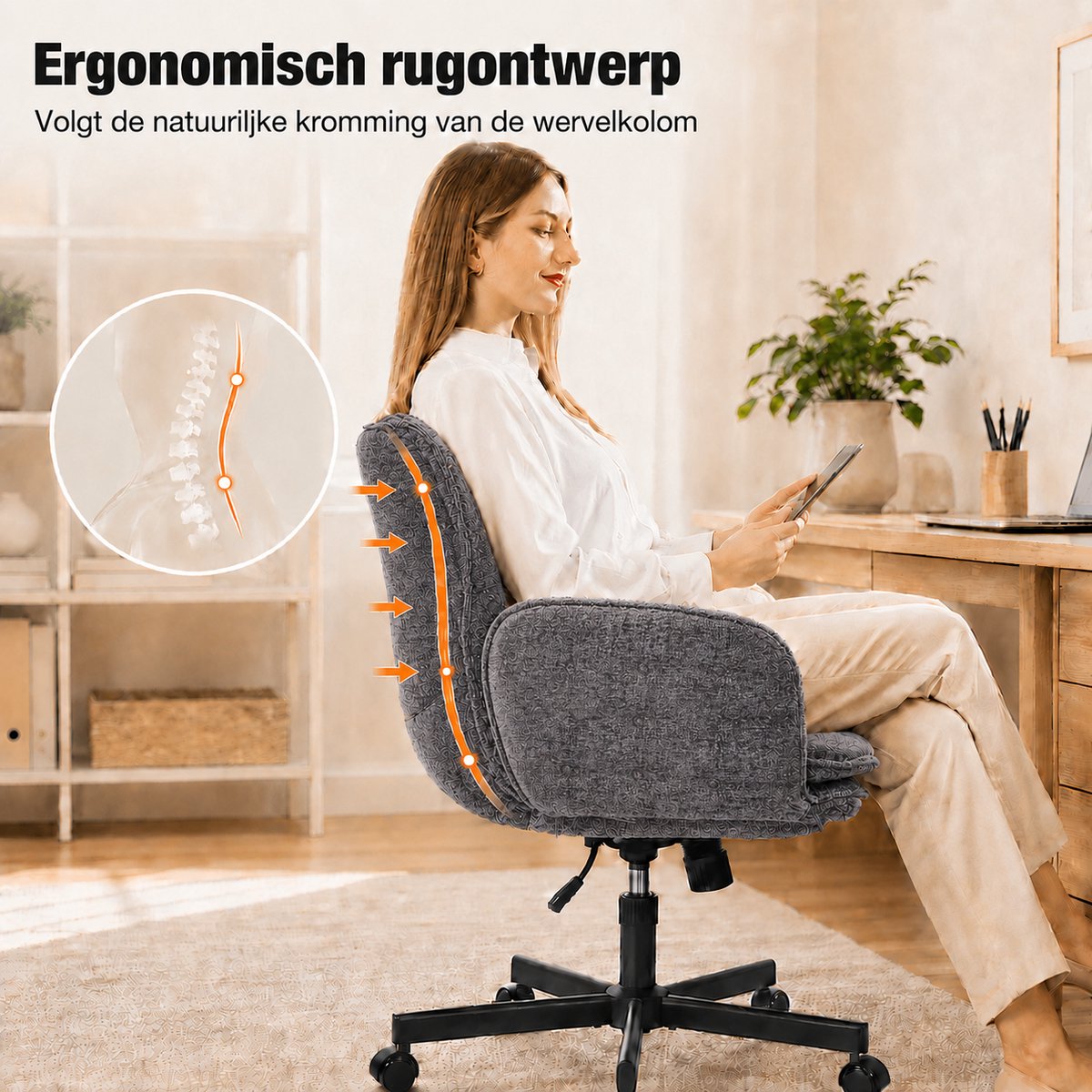 3AIQ Ergonomische Bureaustoel thumbnail 4