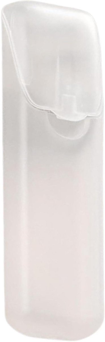 Tandenstoker Dispenser - Opbergdoosjes - Netjes Opbergen - Compact Draagbaar - 4 Stuks - Wit