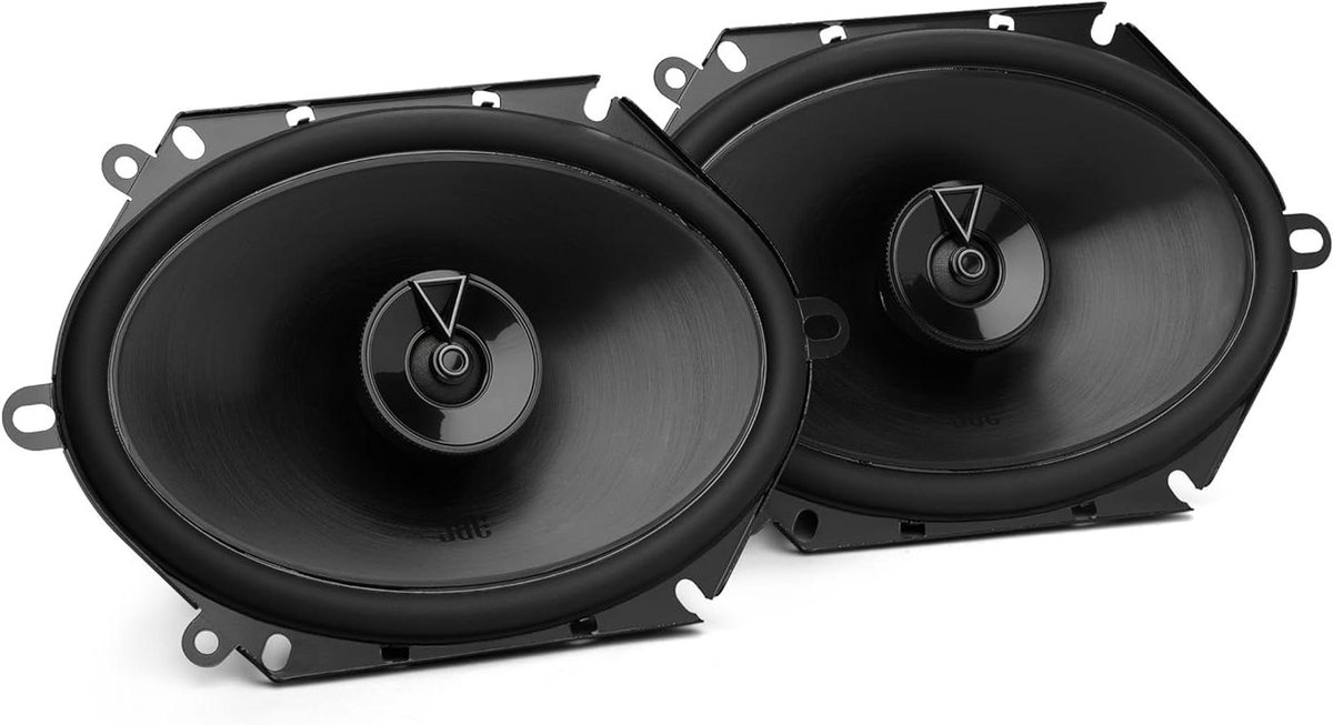 Autoluidsprekers - Auto speakers - Muziek Luisteren - Plus One Woofer - 6x8 Inch - Zwart