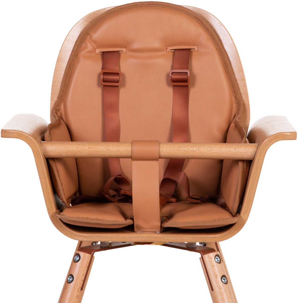 Childhome - Evolu Stoelverkleiner - Leer - Nude - Comfortabel - Veilig Ontwerp